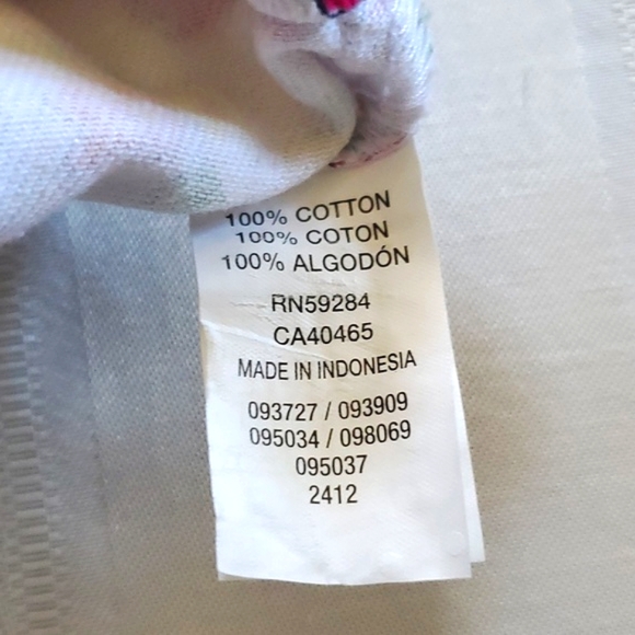 Children's Place White Denim Floral Snap Button Jacket Toddler Girls 3T - Picture 8 of 8